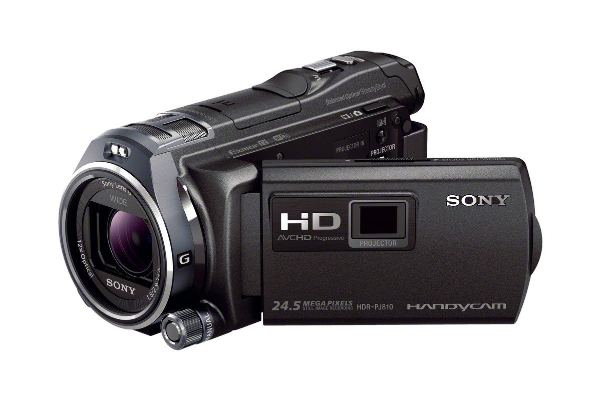 Sony HDRPJ810-B Video Camera with 3-Inch LCD