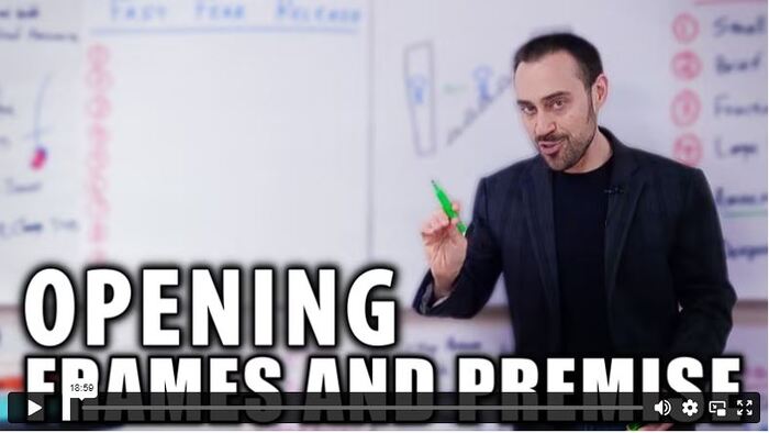 OPENING FRAMES AND PREMISE