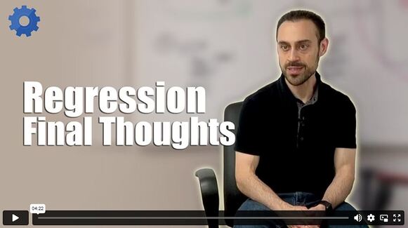 Regression-19-Final Thoughts