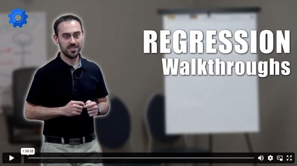 Regression Walkthroughs