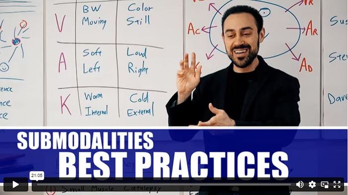 Submodalities BEST PRACTICES