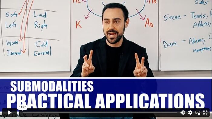 Submodalities PRACTICAL APPLICATIONS