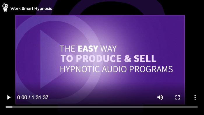 The Easy Way To Produce & Sell Hypnotic Audio Programs