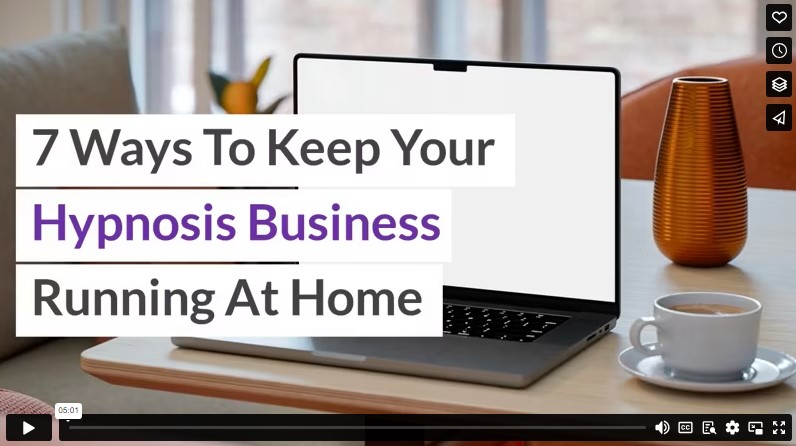 7 Ways To Keep Your Hypnosis Business Running At Home