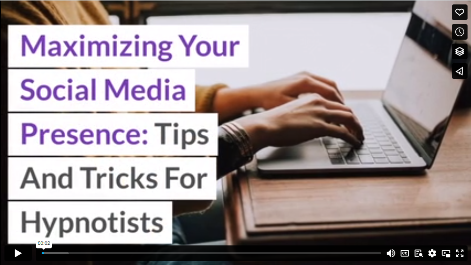 Maximizing Your Social Media Presence: Tips And Tricks For Hypnotists