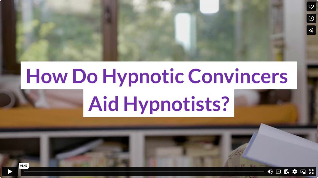 How Do Hypnotic Convincers Aid Hypnotists?